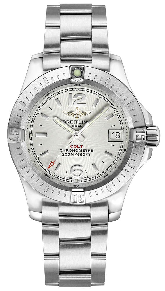 Breitling Colt 33mm White Dial Stainless Steel Watch A77388 Regular price$1,320.00 USD
