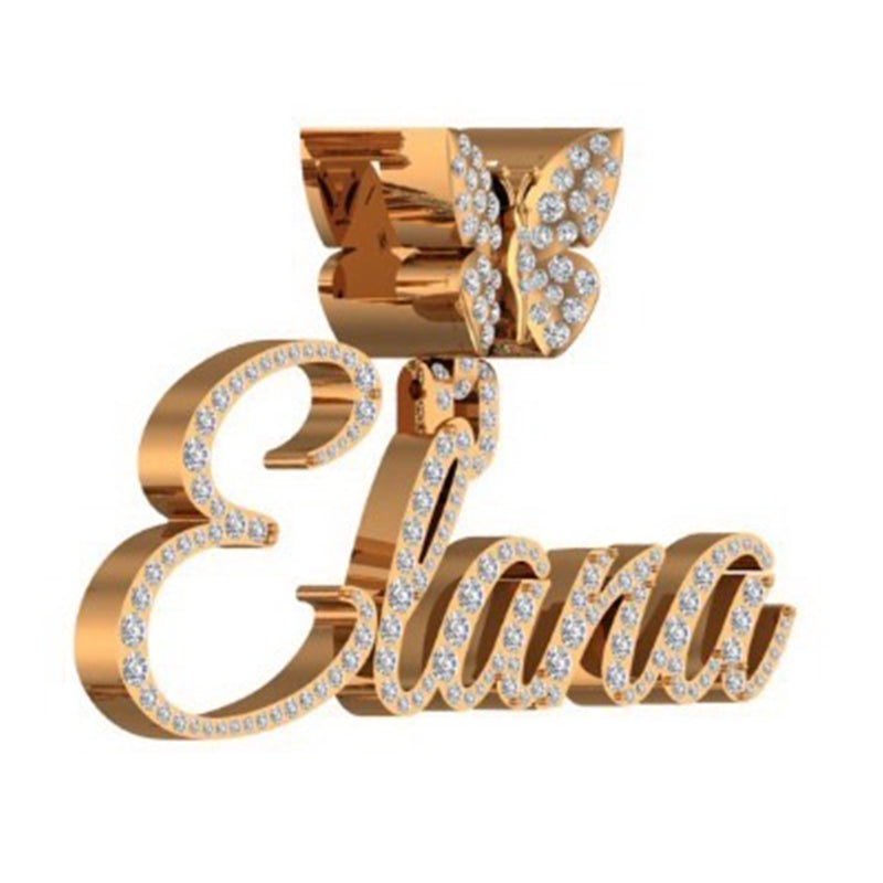 10K Gold Elana Signature Pendant