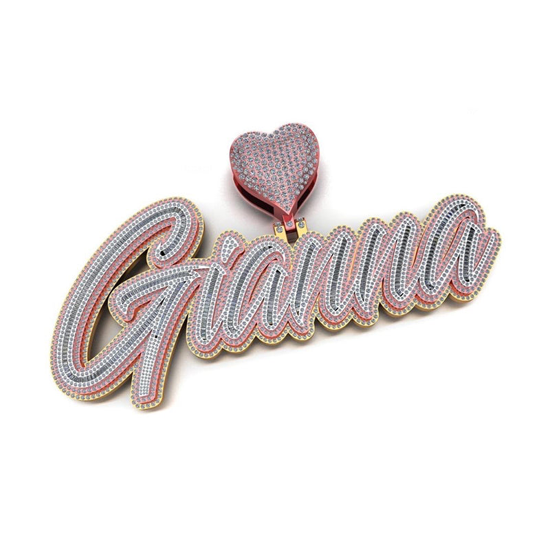 10K or 14K Gold Gianna Signature Pendant