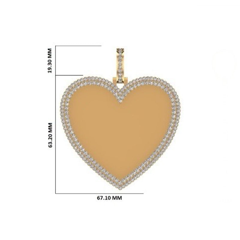 10K Gold Picture 20 Pendant